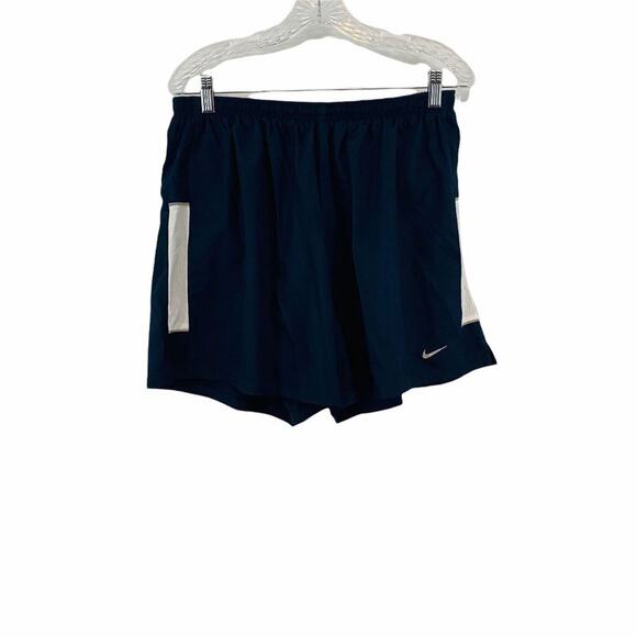 Nike Womens Dry Tempo Navy White Running Shorts XXL - Picture 1 of 8
